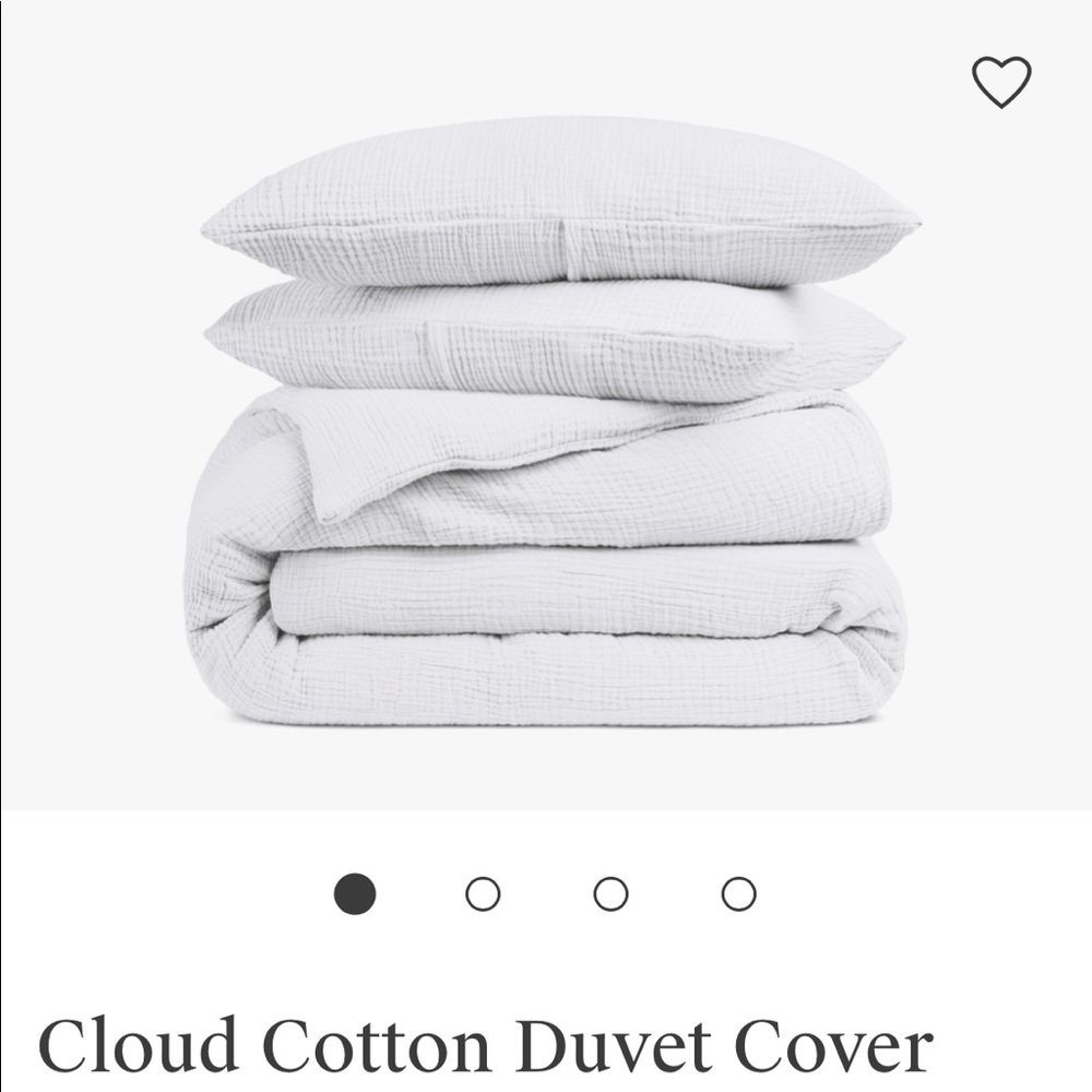 Parachute king cloud duvet cover